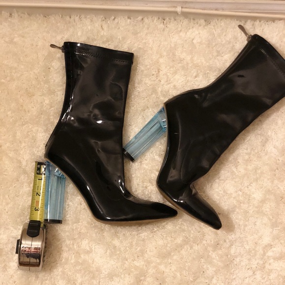 Faux Leather Boots - Picture 4 of 6